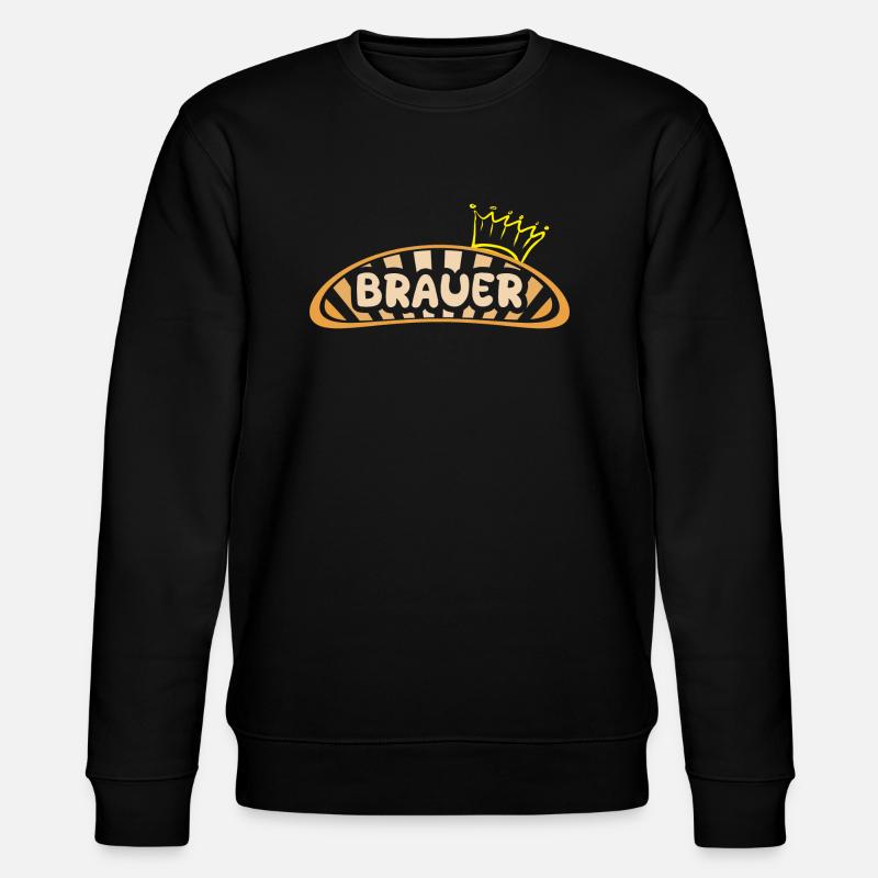 Brauer als Beruf - Stanley/Stella Unisex Bio-Sweatshirt CHANGER  - Schwarz