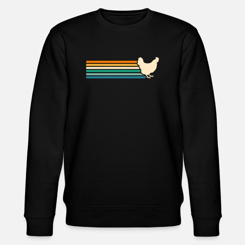 Poules Poule - Sweat bio CHANGER Stanley/Stella Unisexe - noir