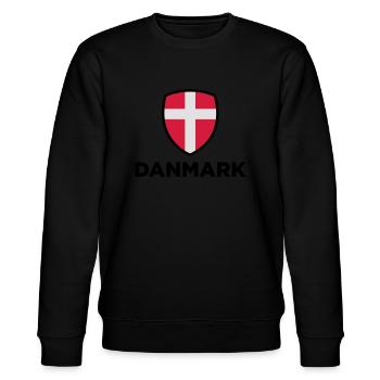 Drapeau national du Danemark - Sweat bio CHANGER Stanley/Stella Unisexe - noir - Devant - Nik (191cm) & Marisol (170cm)