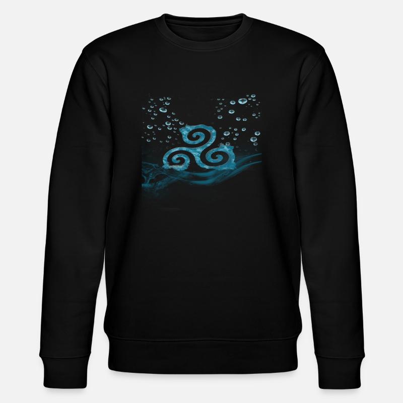 triskell-eau - Sweat bio CHANGER Stanley/Stella Unisexe - noir