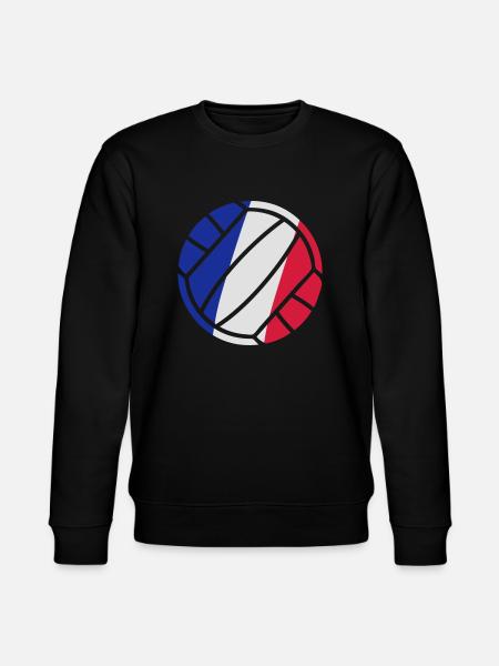 volleyball - Stanley/Stella CHANGER Unisex Organic Sweatshirt - black