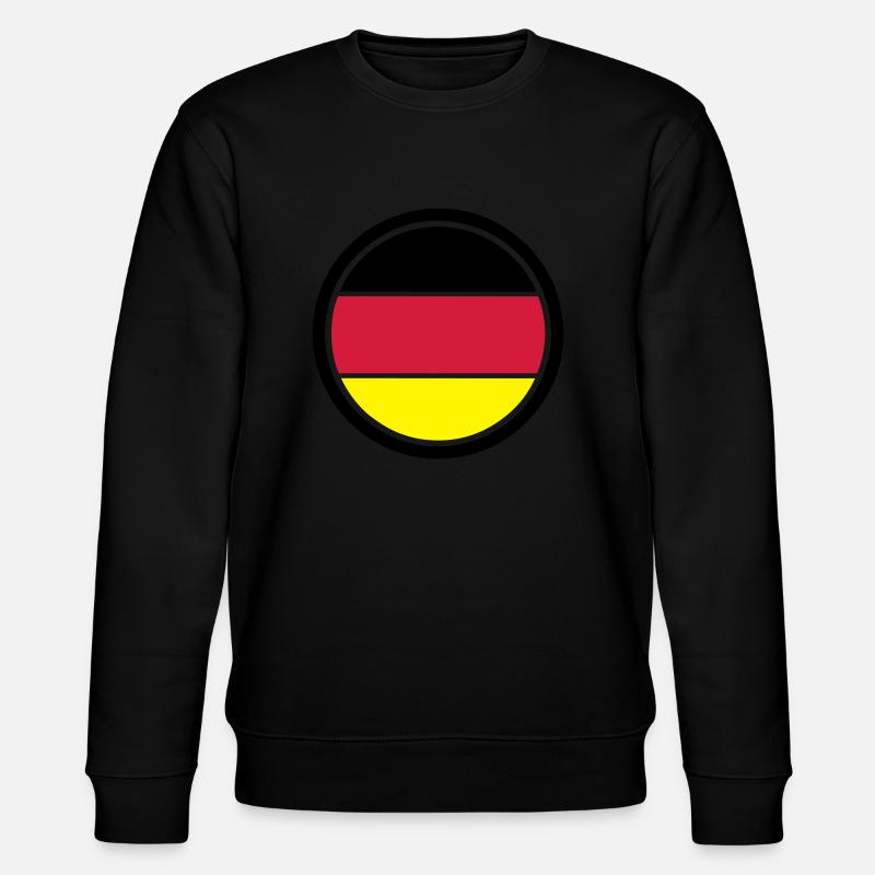 Germany Emblem - Stanley/Stella CHANGER Unisex Organic Sweatshirt - black