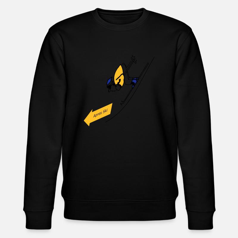 Apres ski - Stanley/Stella Unisex Bio-Sweatshirt CHANGER  - Schwarz