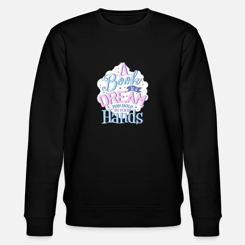 Dream - Stanley/Stella Unisex Bio-Sweatshirt CHANGER  - Schwarz