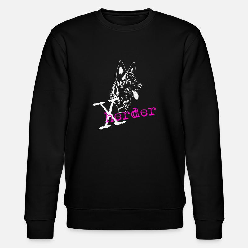 X- Herder pink - Stanley/Stella Unisex Bio-Sweatshirt CHANGER  - Schwarz