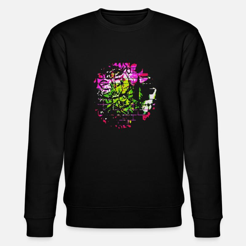 Graffiti - Stanley/Stella Unisex Bio-Sweatshirt CHANGER  - Schwarz