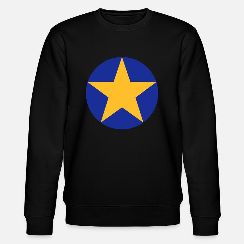 Stern_01 - Stanley/Stella Unisex Bio-Sweatshirt CHANGER  - Schwarz