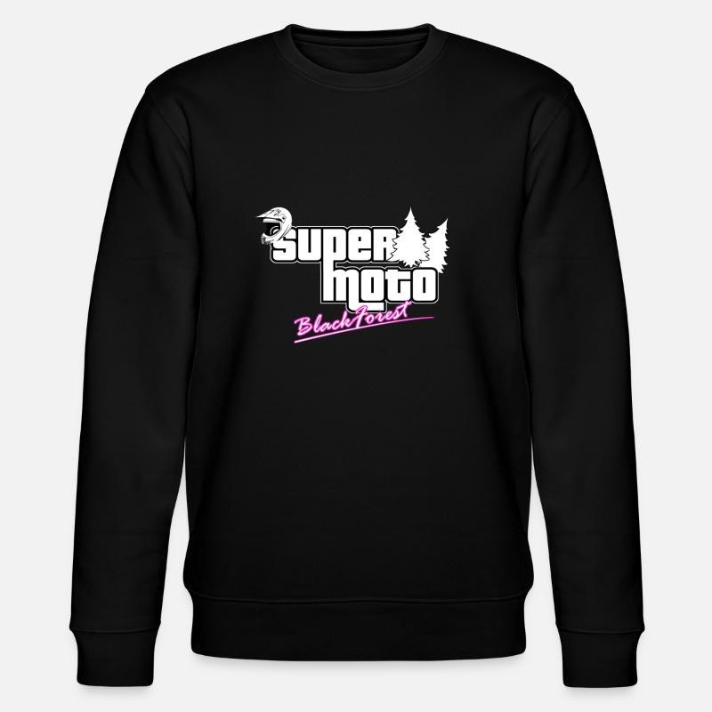 SuperMoto BlackForest - Stanley/Stella Unisex Bio-Sweatshirt CHANGER - Schwarz