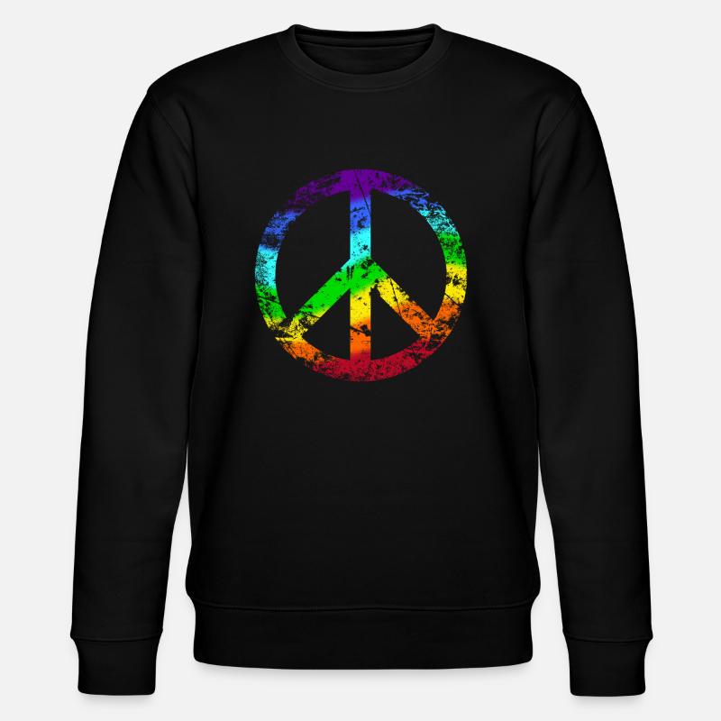 Pacifique Reggae signe de paix - Sweat bio CHANGER Stanley/Stella Unisexe - noir