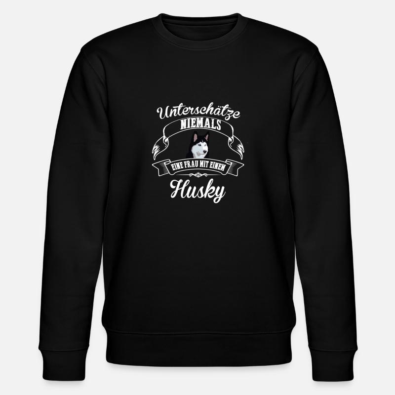 Husky - Stanley/Stella Unisex Bio-Sweatshirt CHANGER  - Schwarz