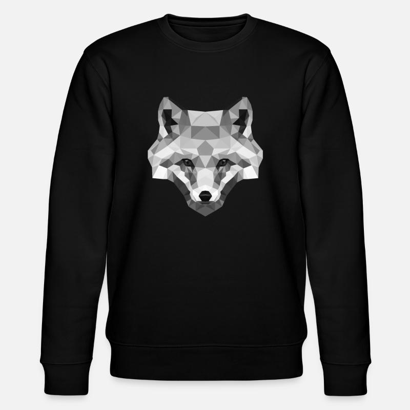 PolyFox - Stanley/Stella Unisex Bio-Sweatshirt CHANGER  - Schwarz