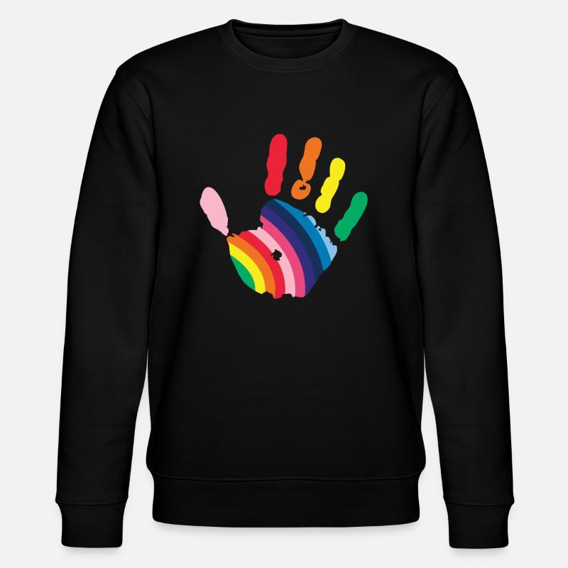 Hand - Stanley/Stella Unisex Bio-Sweatshirt CHANGER  - Schwarz