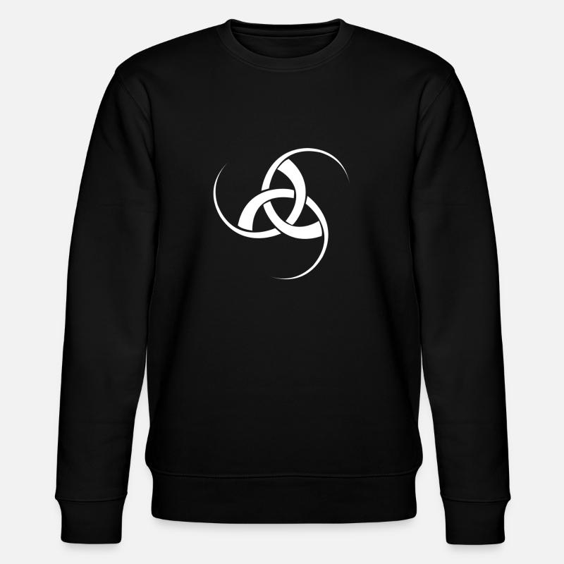 triskell - Stanley/Stella Unisex Bio-Sweatshirt CHANGER  - Schwarz