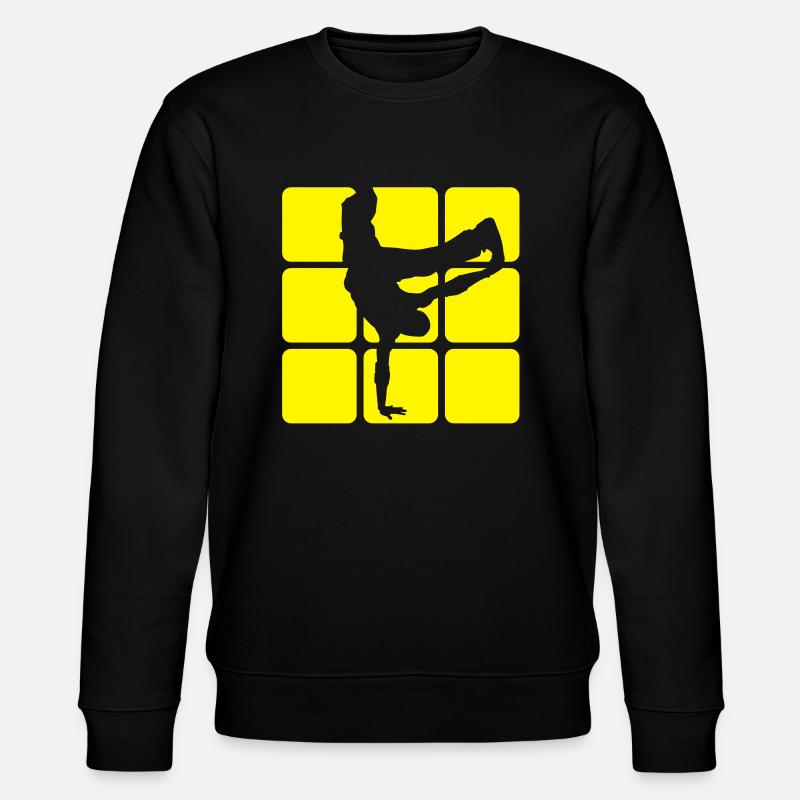 BREAKDANCE 1C 1 - Stanley/Stella CHANGER Unisex Organic Sweatshirt - black