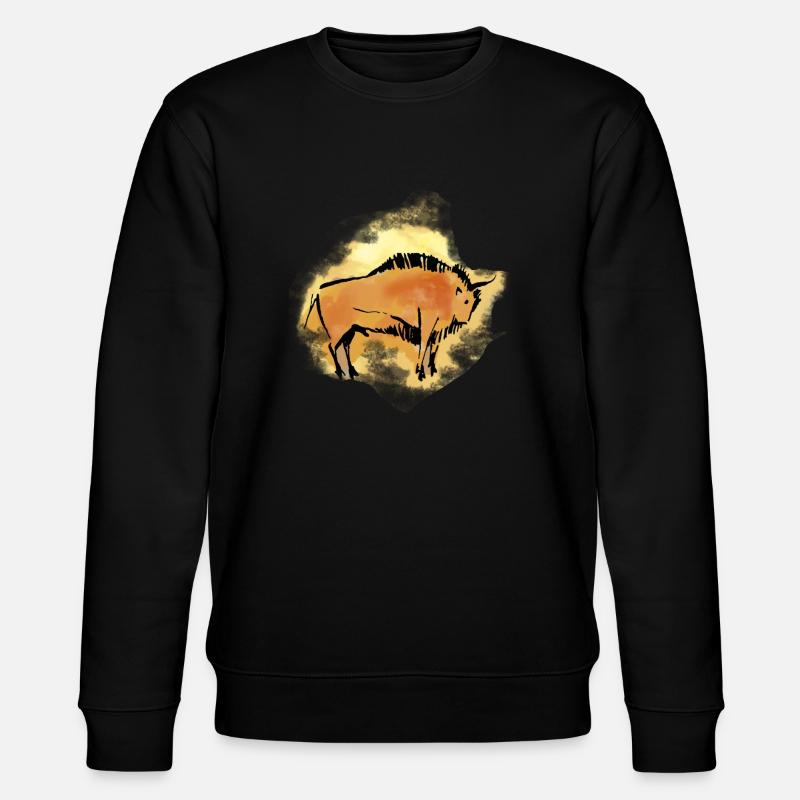 Bison - Sweat bio CHANGER Stanley/Stella Unisexe - noir