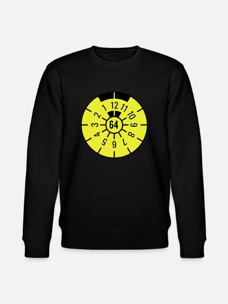 TÜV 1964 - Stanley/Stella Unisex Bio-Sweatshirt CHANGER - Schwarz