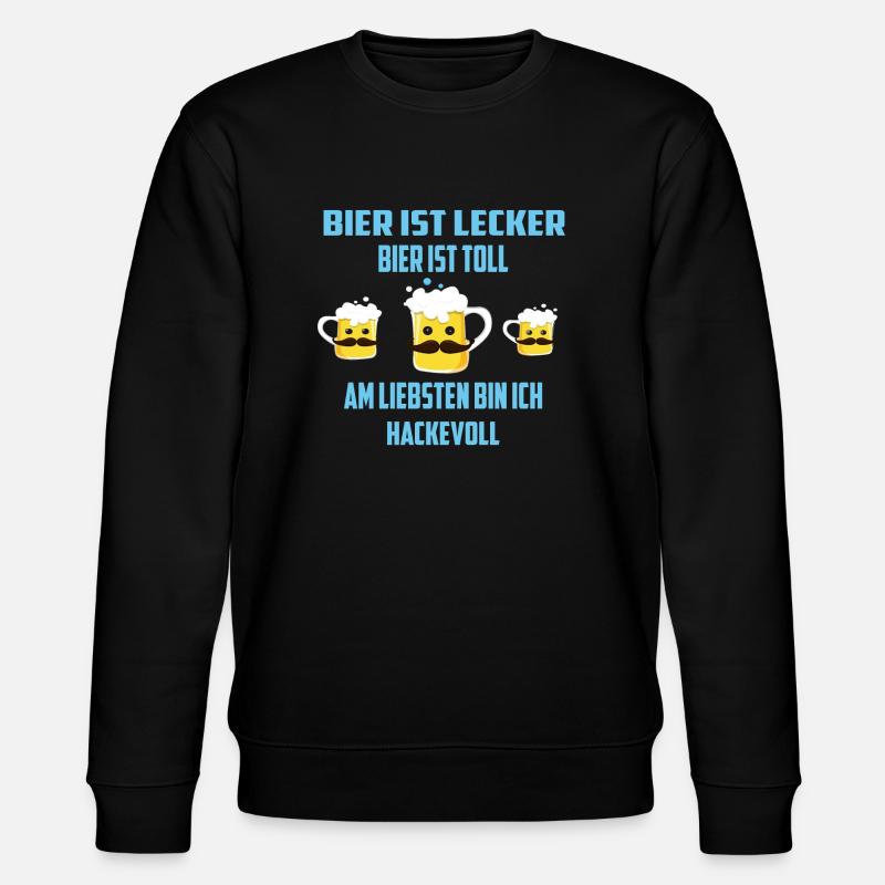 Bier - Stanley/Stella Unisex Bio-Sweatshirt CHANGER  - Schwarz