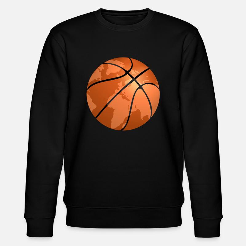 Le basket-ball dans le monde - Sweat bio CHANGER Stanley/Stella Unisexe - noir