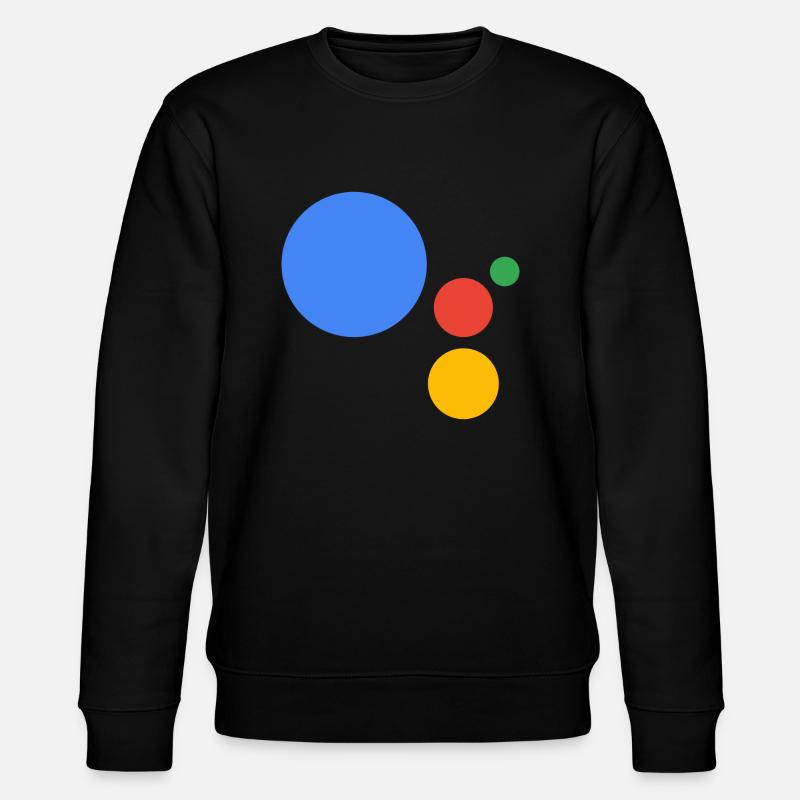 Google Logo Merch! - Stanley/Stella Unisex Bio-Sweatshirt CHANGER  - Schwarz