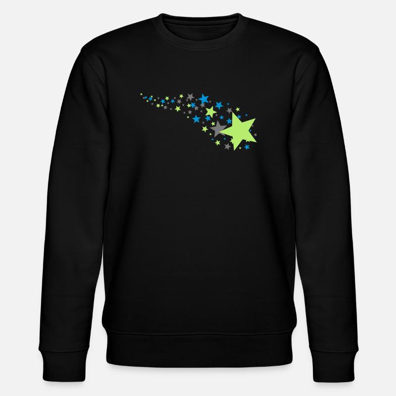 150_sterne - Sweat bio CHANGER Stanley/Stella Unisexe - noir