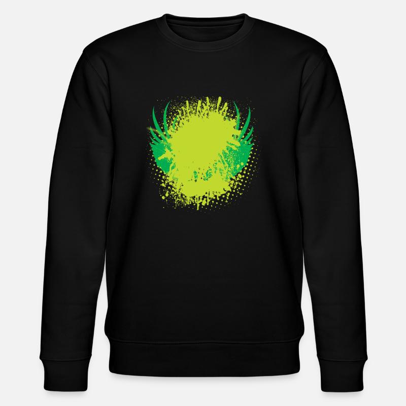 Vector background de - Stanley/Stella Unisex Bio-Sweatshirt CHANGER  - Schwarz