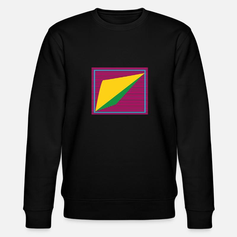 Retro Form - Stanley/Stella Unisex Bio-Sweatshirt CHANGER  - Schwarz