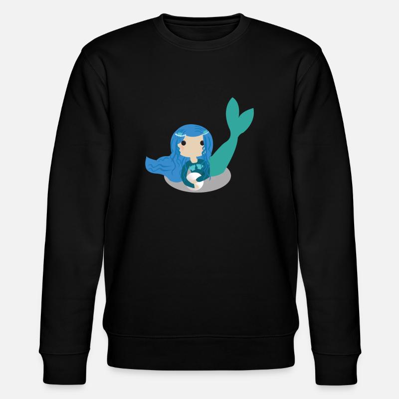 Perle de coquille de sirène - Sweat bio CHANGER Stanley/Stella Unisexe - noir