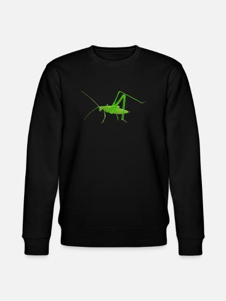 Insekt cricket mantis græshoppe høhest - Stanley/Stella økologisk unisex-sweatshirt CHANGER  - sort
