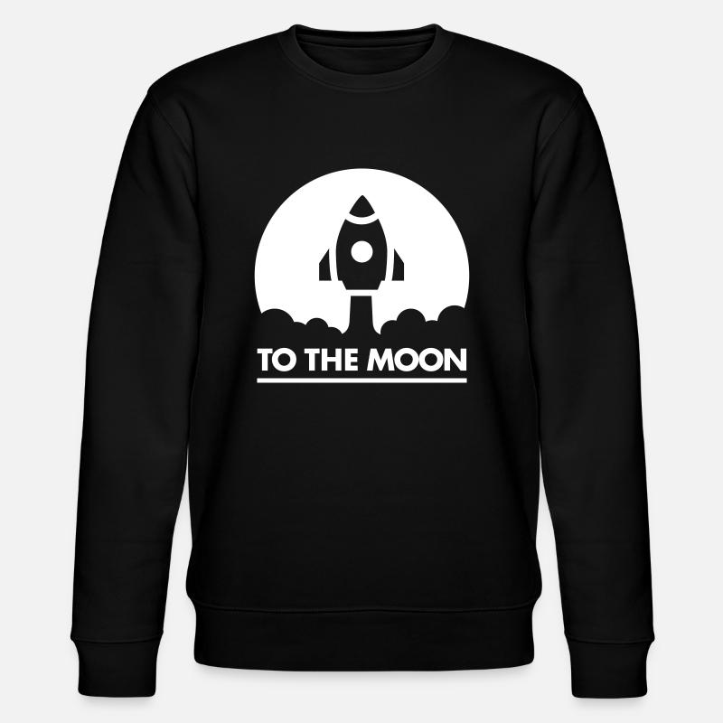 To The Moon - Sweat bio CHANGER Stanley/Stella Unisexe - noir