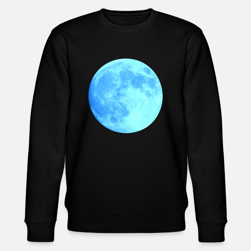 Lune bleue - Sweat bio CHANGER Stanley/Stella Unisexe - noir