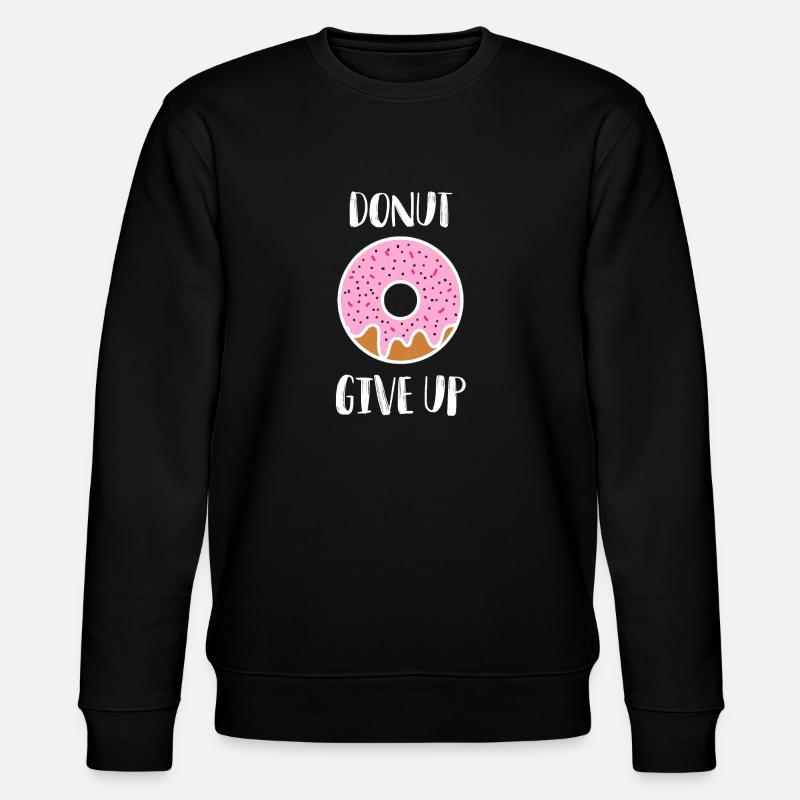 dictons drôles de beignets - Sweat bio CHANGER Stanley/Stella Unisexe - noir