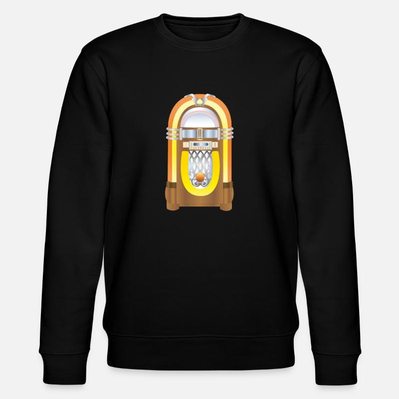 jukebox - Stanley/Stella CHANGER Unisex Organic Sweatshirt - black
