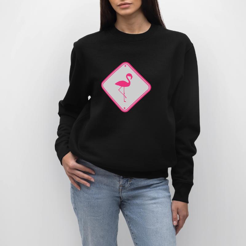 warning note caution caution shield danger fla Stanley/Stella CHANGER Unisex Organic Sweatshirt