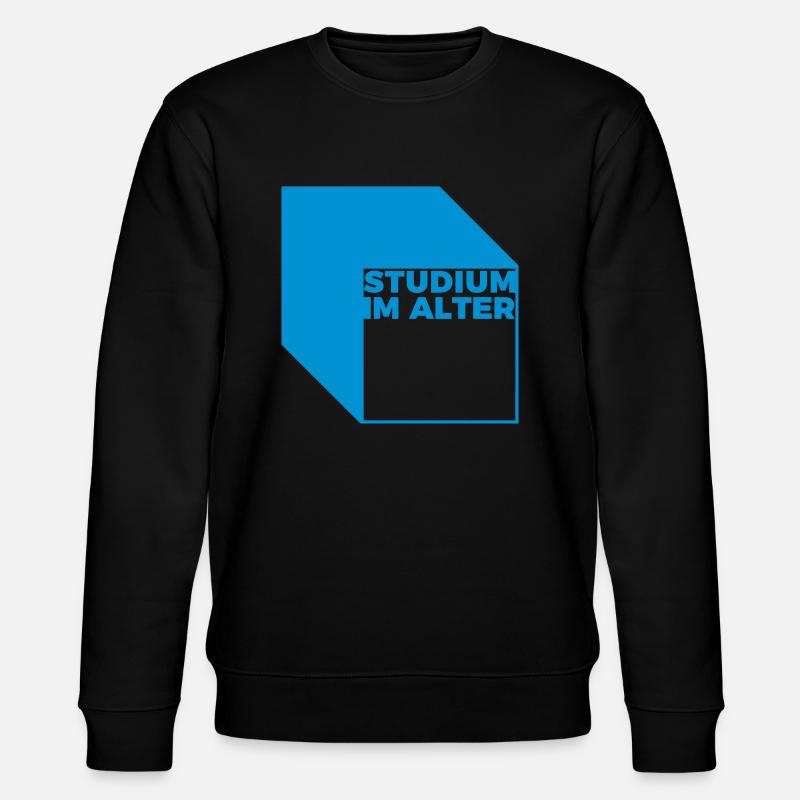 study in the age - Stanley/Stella CHANGER Unisex Organic Sweatshirt - black