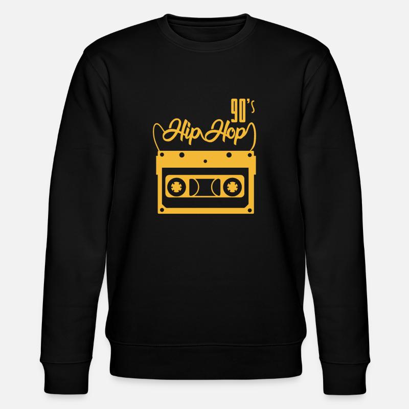 Hip Hop 90er - Stanley/Stella Unisex Bio-Sweatshirt CHANGER  - Schwarz