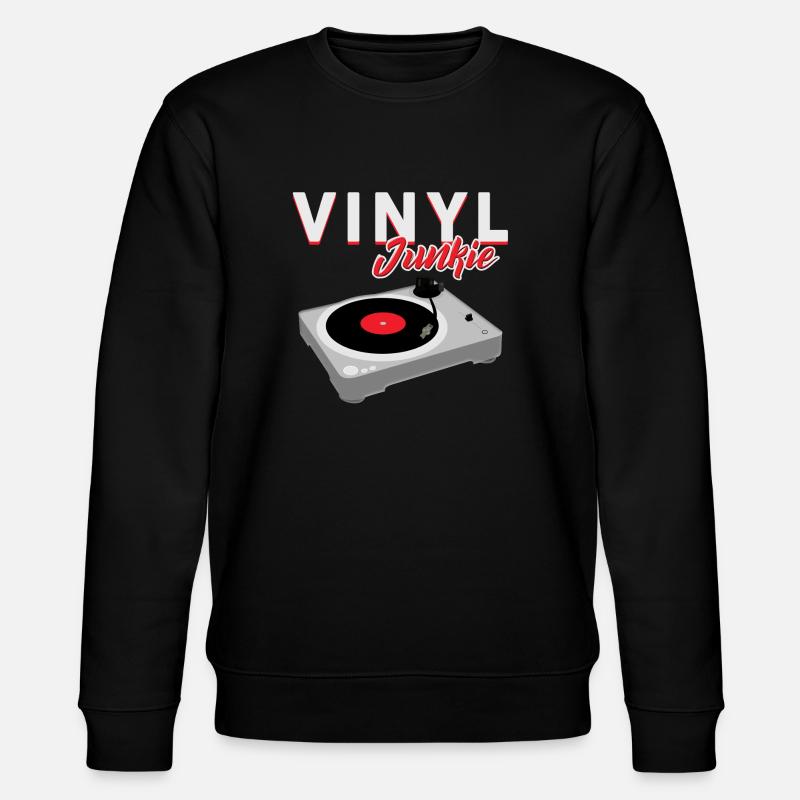 Vinyle Junkie - Sweat bio CHANGER Stanley/Stella Unisexe - noir