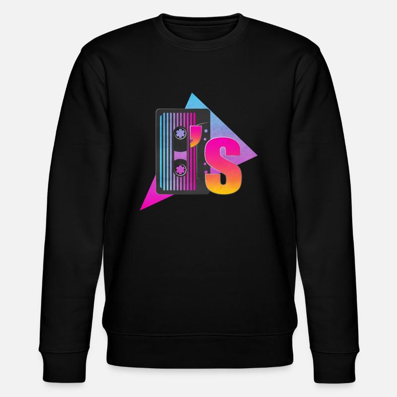 Cassette de 80 - Sweat bio CHANGER Stanley/Stella Unisexe - noir