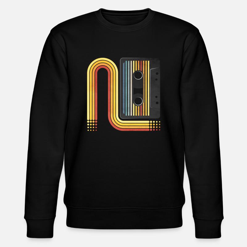 Cassette de 70 - Sweat bio CHANGER Stanley/Stella Unisexe - noir