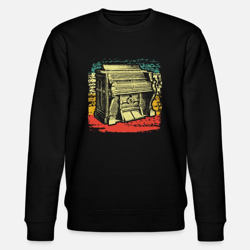 Organist - Stanley/Stella Unisex Bio-Sweatshirt CHANGER  - Schwarz