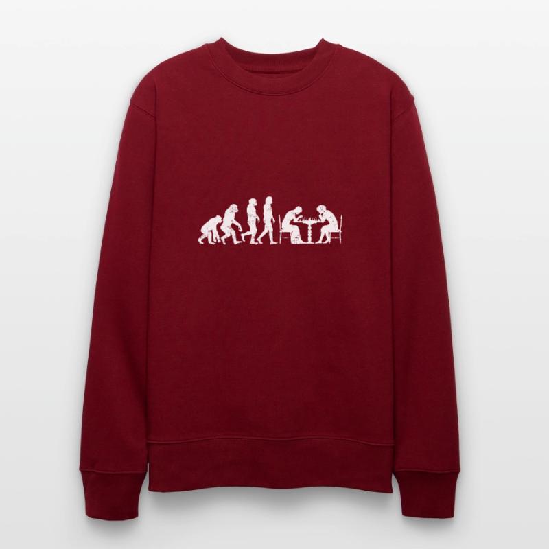 Evolution Chess Players Stanley/Stella Unisex Bio-Sweatshirt CHANGER 