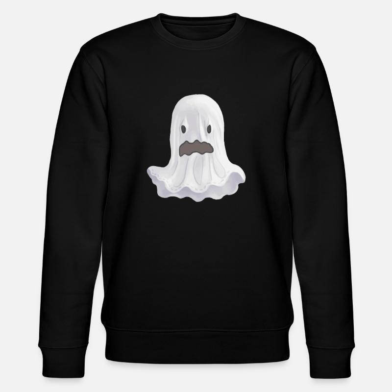 Ghost T-Shirt - Stanley/Stella Unisex Bio-Sweatshirt CHANGER - Schwarz