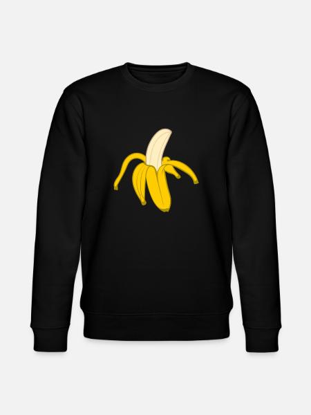Banane - Stanley/Stella Unisex Bio-Sweatshirt CHANGER - Schwarz