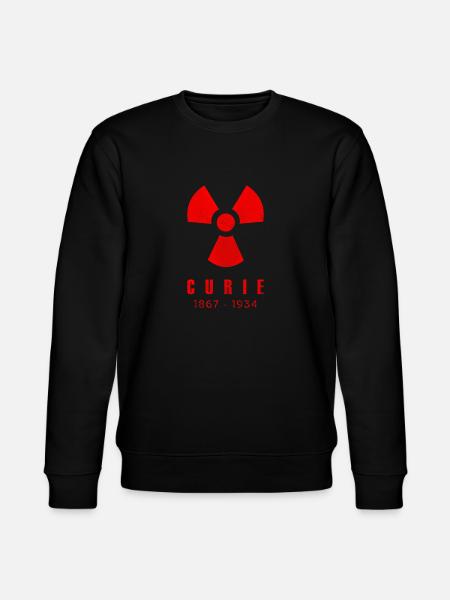 CURIE - Stanley/Stella CHANGER Unisex Organic Sweatshirt - black