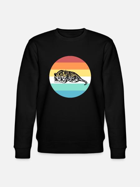 tiger - Stanley/Stella CHANGER Unisex Organic Sweatshirt - black
