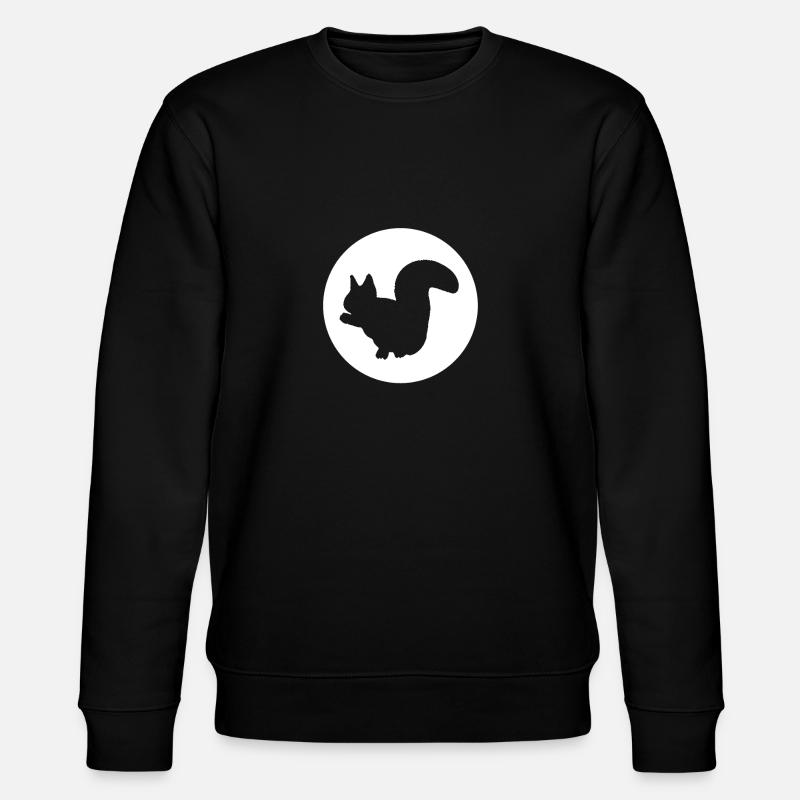 Squirrel - Stanley/Stella CHANGER Unisex Organic Sweatshirt - black