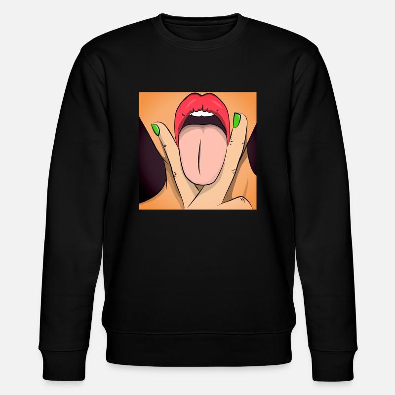 Wanna (obtenir) lécher (ed) - Sweat bio CHANGER Stanley/Stella Unisexe - noir
