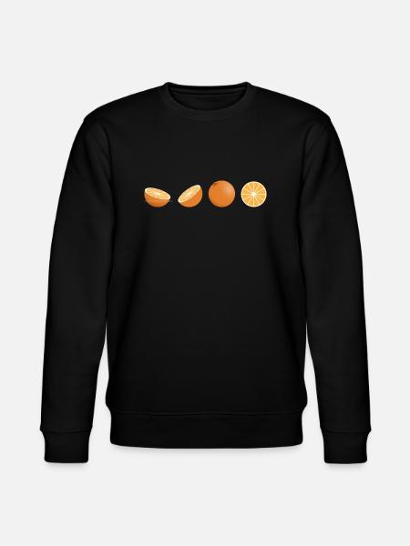 Die Orangen - Stanley/Stella Unisex Bio-Sweatshirt CHANGER - Schwarz