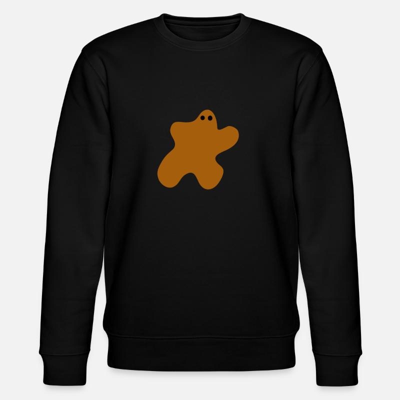 Tache brune avec les yeux - Sweat bio CHANGER Stanley/Stella Unisexe - noir