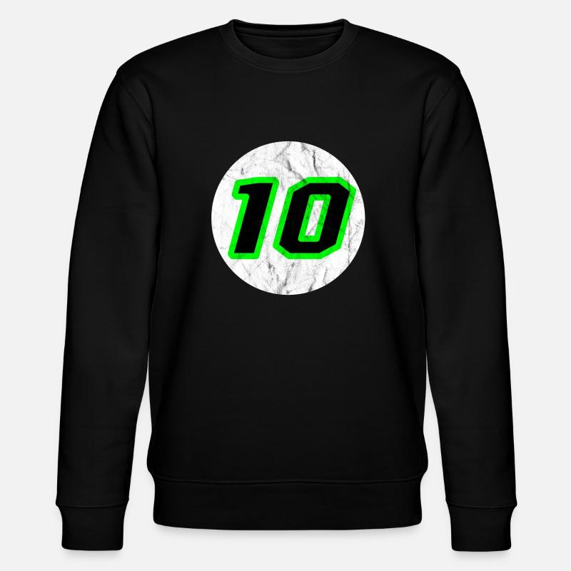 10 - Stanley/Stella Unisex Bio-Sweatshirt CHANGER - Schwarz