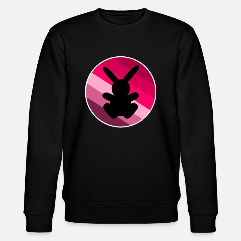 Lièvre - Sweat bio CHANGER Stanley/Stella Unisexe - noir